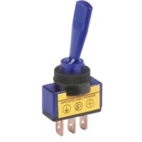 Kippschalter (2) Ein - Aus, blau, 12V/20A, 24V/5A