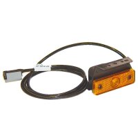 LED Seitenmarkierleuchte Flatpoint (4) gelb 24V