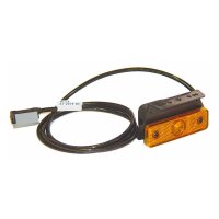 LED Seitenmarkierleuchte Flatpoint (5) gelb 24V