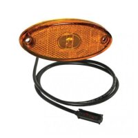 LED Seitenmarkierleuchte Flatpoint II (1) gelb 24V