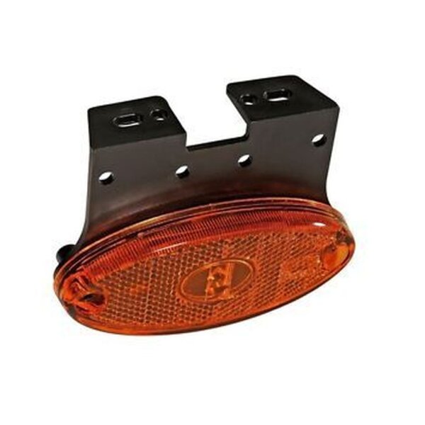 LED Seitenmarkierleuchte Flatpoint II (4) gelb 24V