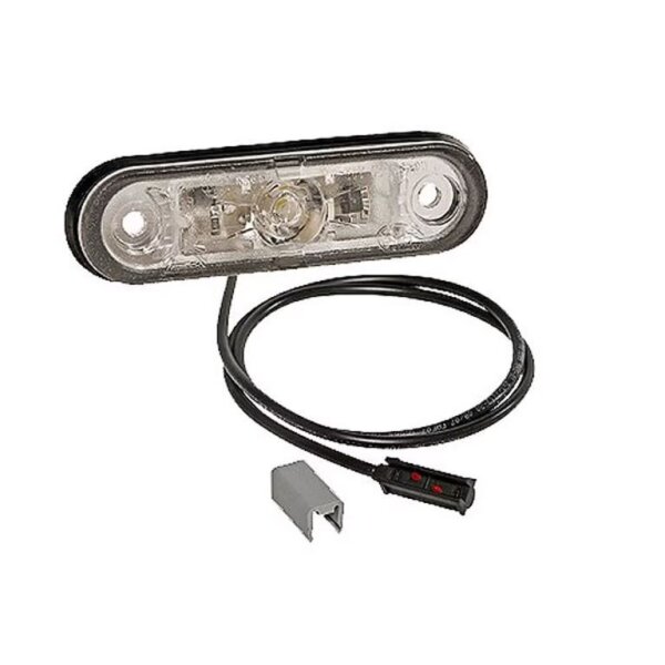 LED Positionsleuchte Posipoint II weiss 12/24V