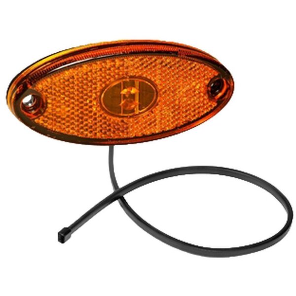 LED Seitenmarkierleuchte Aspöck Flatpoint II  12/24V