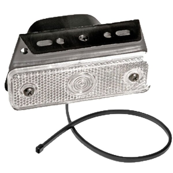 Positionsleuchte Aspöck (1) 12V  weiss  Sidepoint