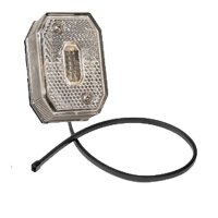 Positionsleuchte Aspöck (4) 12V  weiss  Flexipoint