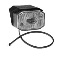 Positionsleuchte Aspöck (4) 12V  weiss  Flexipoint