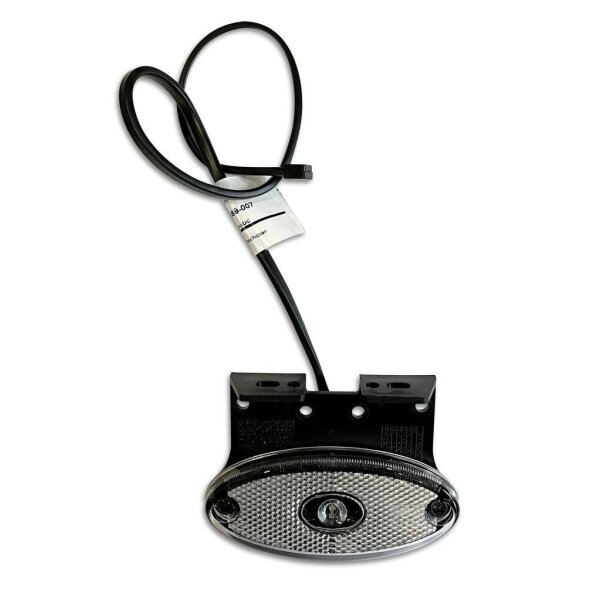 LED Positionsleuchte Flatpoint II weiss 12V