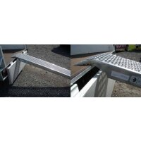 Alu-Laderampe, 2000 kg pro Paar, ist aber nur 1...