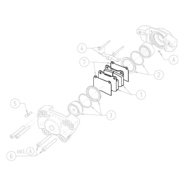 Zubehörsatz zu 34835108  KNOTT