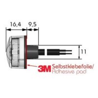 LED Seitenmarkierungsleuchte 12/24V  PRO-PENNY