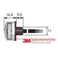 LED Schluss-Umrissleuchte 12/24V  PRO-PENNY