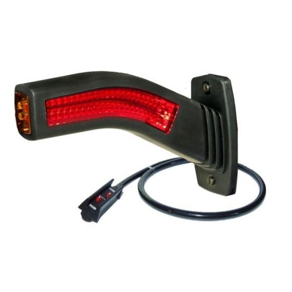 LED Umrissleuchte 12/24V PRO-SUPER-JET links