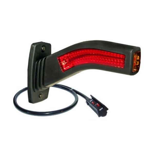 LED Umrissleuchte 12/24V PRO-SUPER-JET rechts