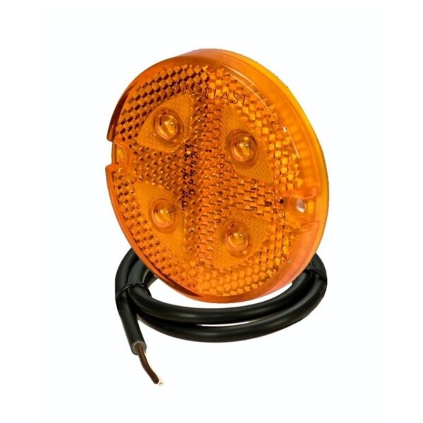 LED Seitenmarkierleuchte 12/24V  PRO-BUTTON