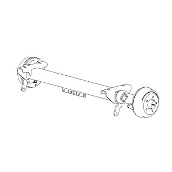 GFA 1500kg, A:  890mm, C: 1335mm