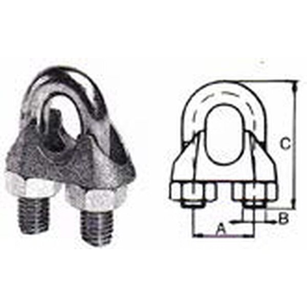 Seilbride M4 für 3mm Seil