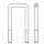 U-Bügel M22x1.5 ADR für  90mm 4-kant
