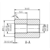Reduktion M12/M10 innen