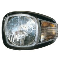 H4 Scheinwerfer Klarglas links mit Blinker