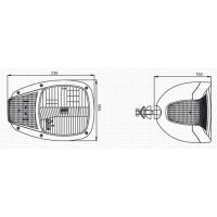 H4 Scheinwerfer Klarglas links mit Blinker