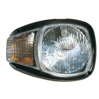 H4 Scheinwerfer Klarglas rechts mit Blinker
