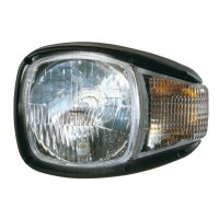 H4 Scheinwerfer links AEBI Klarglas mit Blinker