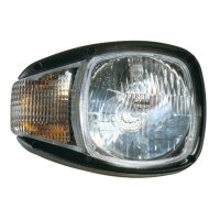 H4 Scheinwerfer rechts AEBI Klarglas mit Blinker