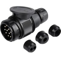 Stecker 13-pol Kunststoff, drehbar, 12V
